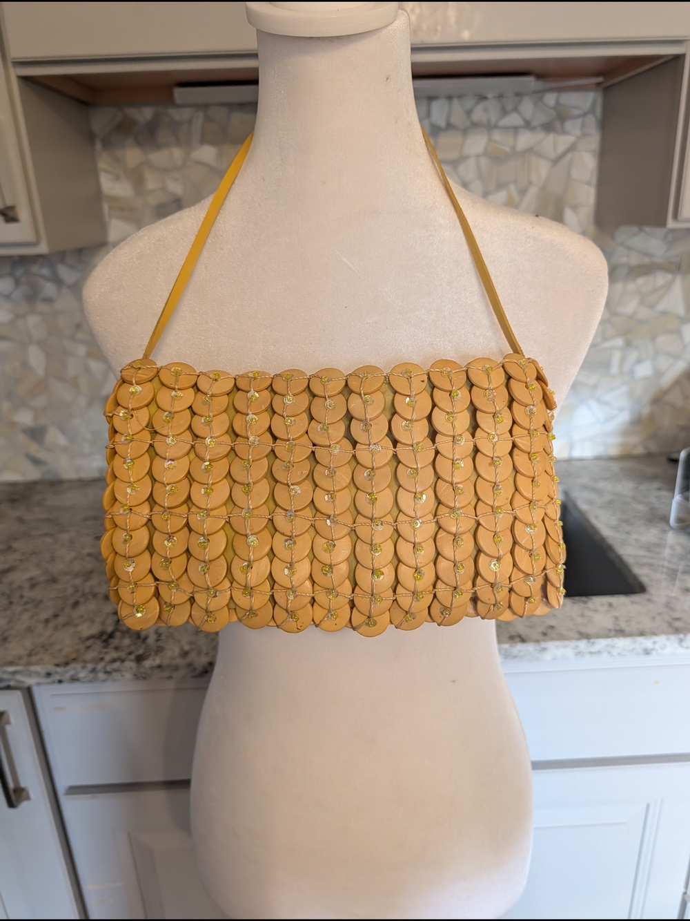 Golden Yellow Vintage Bag